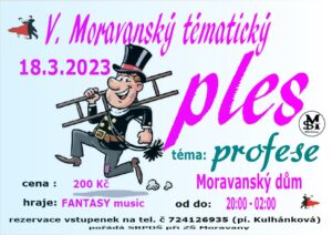 18.03.2023 - Moravanský tematický ples - profese